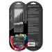Silver Brush Limited WC-3207S Black Velvet Must Have Rounds Set  Set of 7 Brushes  Round Brushes in Sizes 0  2  4  6  8  10  and 12 Set of 7 Must Have Rounds Set
