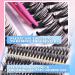 Self Adhesive Eyelashes Kit | 180 Reusable Cluster Lashes - No Glue Mixed Lengths 8-18mm | 30D 40D 50D | Includes Tweezers | International Shipping Available - Buy Online on GoSupps.com