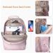 Fasrom Nurse Bag Backpack for Women | Pink Home Health Clinical Bag with Laptop Compartment, USB Charging Hole | Ideal for Nursing Staff & Medical Assistants | Empty Bag Only - Buy Online on GoSupps.com