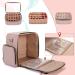 LUXJA Nail Polish Organizer - Holds 72 Bottles, Pale Rose (Patent Pending) - Buy Online on GoSupps.com