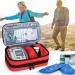 CURMIO Insulated Insulin Cooler Travel Case - Red Double Layer Diabetic Supplies Storage Bag - Detachable Pouches for Insulin Pens & Medication - Includes Ice Packs - Bag Only - Buy Online on GoSupps.com
