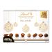Lindt - Praline KNOWLEDGE Box - Assorted Milk and Dark Chocolate Pralines - Ideal for Christmas, 410g