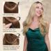 S-Noilite Clip in Hair Extensions U-Shaped Hair Extensions 18 Inch One Piece Synthetic Hairpiece with 5 Clips(Curly Wine Red) 850A 18 inch-wavy - Buy Online on GoSupps.com