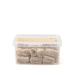 Yupik Organic Coconut Date Rolls 1 kg Gluten-Free Vegan Kosher Non-GMO Blended Dates Rolled in Coconut Topped with Almond Naturally Sweet No Added Sugar Source of Fiber Healthy Snacks 1 kg (Pack of 1)