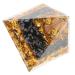 Crystal Ball Pyramid Ornament Resin Crafts Decor Models Desktop Adornment Resin Pyramid Resin Craft Pyramid Artwork Pyramid Resin Craft Tower Shape Crystal Epoxy