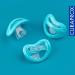 Curaprox Baby Schnuller - Turquoise Pacifier with Storage Box Size 2 for Ages 2.5+ Soothie 1 Piece - International Shipping Available - Buy Online on GoSupps.com