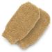 GUARD&MARINE Natural Jute Shower and Bath Gloves Washcloth for Body Cleansing and Exfoliation - Set of 2 Mitts