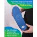 Trustfeet Heavy Duty Metatarsal Pain Relief Insoles - For Morton's Neuroma, Plantar Fasciitis, and Arch Support - Men/Women-F (UK 8.5-9) - 28CM Mixed (Blue/Green/Yellow) - Buy Online on GoSupps.com