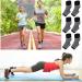 3 Pairs Medium Ankle Compression Sleeves | Open Heel Support Socks for Swelling & Sprains | 20-30 mmHg | Men & Women - Buy Online on GoSupps.com