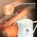 Buy Haby's Nature Massage Candle - White Mus 100ml | Relaxing Fragrance with Shea Butter Soy Wax & Argan Oil for Soft & Hydrated Skin - Buy Online on GoSupps.com