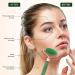 Buy Jade Roller & Gua Sha Set for Face & Neck Anti-Aging Relaxing Facial Massager 100% Natural Skin Care Perfect for Puffy Eyes - Buy Online on GoSupps.com
