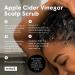 dpHUE Apple Cider Vinegar Scalp Scrub with Pink Himalayan Sea Salt - 9 oz | Natural Exfoliating & Dry Scalp Treatment with Aloe Vera & Avocado Oil | Gluten Free, Vegan | 1 Pack of 9 Ounce - Buy Online on GoSupps.com