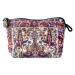 Orientalischer Teppich Kosmetiktasche Clutch Make-up-Tasche Quchan-Design-Kollektion
