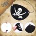 Black Felt Pirate Eye Patches - Set of 30 for Carnival & Theme Parties - Buy Online on GoSupps.com