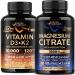 NUTRAHARMONY Vitamin D3 K2 & Magnesium Citrate Capsules