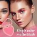 Matte Blush | Highly Pigmented Blush Powder for Cheeks and Face | Girls Face Highlighters for Home Work Travel Shopping Meeting Date - Buy Online on GoSupps.com