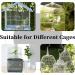 Adjustable Bird Cage Seed Catcher - Black Nylon Mesh with Twinkle Moon Star - 78.7 x 15.7 Inch - For Parrot Parakeet Cages - Buy Online on GoSupps.com