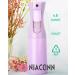 NIACONN 6.8oz Continuous Water Mister Spray Bottle - Ultra Fine Mist for Hair, Plants, Styling, Cleaning & Skin Care in Violet - Buy Online on GoSupps.com