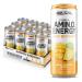 Optimum Nutrition Amino Energy Sparkling Hydration Drink Electrolytes Caffeine Amino Acids BCAAs Sugar Free Mango Pineapple Limeade 12 Fl Oz 12 Pack (Packaging May Vary) Amino Energy Sparkling Mango Pineapple Limead