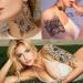 Yazhiji Waterproof Temporary Tattoos - Large Flowers Butterfly Collection for Women and Girls - Buy Online on GoSupps.com