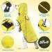 BiPawTi Waterproof Hooded Dog Raincoat - Reflective Safety Jacket for Small, Medium, Large Dogs - Yellow, Medium - Buy Online on GoSupps.com