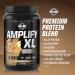 PMD Sports Amplify XL Premium Whey Protein Supplement with Hydro Greens Blend - Muscle Recovery & Strength - Cinnamon Toast Flavor (24 Servings, 2 lb) - Buy Online on GoSupps.com