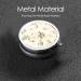Round Pill Box - Mini Travel Medicine Organizer | Floral Rose Design | 2.0x2.0x0.7 inches - Perfect for Purse & Pocket - Buy Online on GoSupps.com