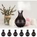 Sixtol Bloom Aroma Diffuser 200ml | Ultrasound Air Humidifier for Home Bedroom & Office | Aromatherapy & Essential Oils (Dark Wood) - Buy Online on GoSupps.com