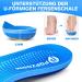 Orthopedic Shoe Inserts - Gel Insoles for Flat Feet Heel Spur & Plantar Fasciitis | Men & Women | Size EU39-41 (26cm) - Blue S - Buy Online on GoSupps.com