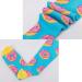 LEOSTEP Compression Socks for Women (3 Pairs) 20-30mmHg Knee High Support Stockings for Nurse, Flight, Sports, Travel, Pregnancy - S-M, Donuts Design - Buy Online on GoSupps.com