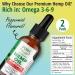 Organic Hemp Seed Oil - Peppermint Flavor 30 000 mg High Potency | Natural Pain Relief Sleep Aid & Relaxation | Non-GMO Vegan | 4 Oz - 4-Pack - Buy Online on GoSupps.com