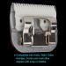 Furzone Removable Ceramic Blade 5F - High-Tech 1/4 Compatible with Andis Oster & Wahl Clippers - Buy Online on GoSupps.com