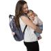 Melii Grey & Pink Pacifier Pod with Carabiner Clip - Pacifier Storage Container - Buy Online on GoSupps.com
