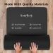 HemingWeigh 1 Thick Yoga Mat - Extra Thick Non Slip Exercise Mat for Indoor & Outdoor Use - Black - Buy Online on GoSupps.com