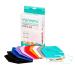 Promedicalcare.Mundsprung FFP2 Mask colored mouth protection mask FFP2 colorful masks mouth protection ffp2 (single packed) 10 pack mixed colors
