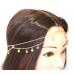 Buy 2Live Forum Hair Jewelry - Turquoise Dripping Oriental Hair Chain Gold Sequin Party Headdress & Drift Chain for Festivals - Buy Online on GoSupps.com