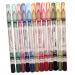 Beavorty 24 pcs Eyebrow Lip Makeup Cosmetic Colorful Liner Lasting Eyeliner Long Waterproof Pencil 1 count (Pack of 1) As Shownx2pcs
