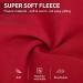 Buy Docio Soft & Warm Dog Sweater | Fleece Winter T-Shirt for Small & Medium Dogs & Cats - Red M (1 Pack) - Buy Online on GoSupps.com