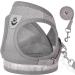 Escape Proof Cat and Puppy Harness Set - Reflective Adjustable Vest with Leash for Small Pets - Grey (Chest 9-11) - Buy Online on GoSupps.com