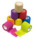WizGate Vet Wrap 8Pcs Assorted 5cm x 4.5m Non-Woven Cohesive Bandages Self-Adhesive wrap Breathable & Stretchable bandage Rolls for Pets & Human Ideal for Wrist Ankle Sprains Swelling & more