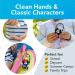 Disney Store Portable Hand Sanitizer - Pack of 2 Travel Size Refillable Sanitizers with Holders and Clip - Mickey and Minnie Design - Buy Online on GoSupps.com