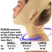 Post Surgery Neck & Chin Compression Garment Bandage | Face Slimmer & Jowl Tightening Wrap | Neck Coverage & Chin Lifting Strap | Beige (M) - Buy Online on GoSupps.com