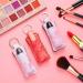 Blulu 10-Piece Marble Pattern Lipstick Holder Keychain Set for Travel - Clip-on Lipstick Sleeve Pouch in 10 Colors - Buy Online on GoSupps.com