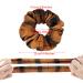 12-Piece Fall Plaid Scrunchies Set - Christmas Hair Ties for Girls & Women - Buy Online on GoSupps.com