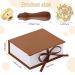 Chrisfall 6 Pcs Floral Wax Seal Stamp Set for Wedding Greeting Cards - Botanical Sealing Stamper Kit with Wooden Handle and Brass Head - Buy Online on GoSupps.com