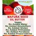 Botanical Beauty MAFURA SEED OIL BUTTER 100% Natural Pure Virgin Unrefined Raw for FACE SKIN BODY HAIR NAILS DRY SKIN. Mafura Seed Oil Shea Nut Butter Vitamin E Beeswax. 4 Fl oz 120 ml - Buy Online on GoSupps.com
