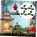 GRIRIW 100pcs Wrapping Hair Bows Dreses Vase Sew on Badge Sew on Applique Patches Red Berries Berry Green Size 2 - Buy Online on GoSupps.com