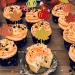 Festive Fall Cupcake Toppers Set - 18-Piece Glitter Maple Leaf and Pumpkin Cake Decorations for Thanksgiving and Autumn Harvest Celebrations - Golden Orange and Red Toppers for Cake and Cupcakes - Buy Online on GoSupps.com