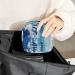 GIAPB Period Bag - Blue Pattern Color1965 | Sanitary Napkin Storage & Travel Makeup Pouch - Buy Online on GoSupps.com