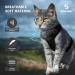 SOKANA Cat Harness and Lead Set for Walking Escape Proof - Lightweight Secure Kitten Harness and Lead Set also for Dogs Puppy Pet Small Size | Black - Buy Online on GoSupps.com
